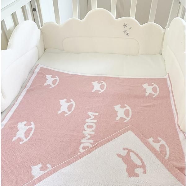 お好きな色で出産祝い】オーガニックコットンのオーダーブランケット