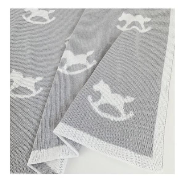 お好きな色で出産祝い】オーガニックコットンのオーダーブランケット