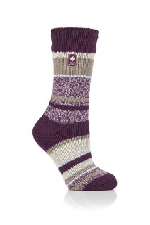 LADIES HEAT HOLDERS MULTI STRIPE  - PROVENCE<img class='new_mark_img2' src='https://img.shop-pro.jp/img/new/icons15.gif' style='border:none;display:inline;margin:0px;padding:0px;width:auto;' />