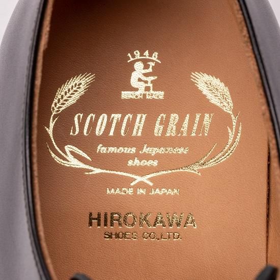 スコッチグレイン プレーントゥ T0144 26 1/2 EEE 日本製 本革 SCOTCH GRAIN スコッチグレイン プレーントゥ T0144 - TOMOE