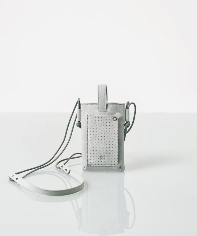 Miyuki mononogu★Hide Mobile Shoulder NICO - Mist x Sage | Multi-Pocket Shoulder Bag | Small – Highway
