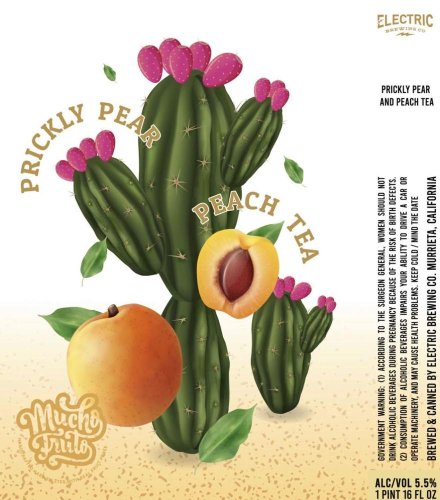 쥯ȥå ࡼե롼 ץå꡼ ڥ ԡƥ/ Electric Mucho Fruto Prickly Pear, Peach Tea