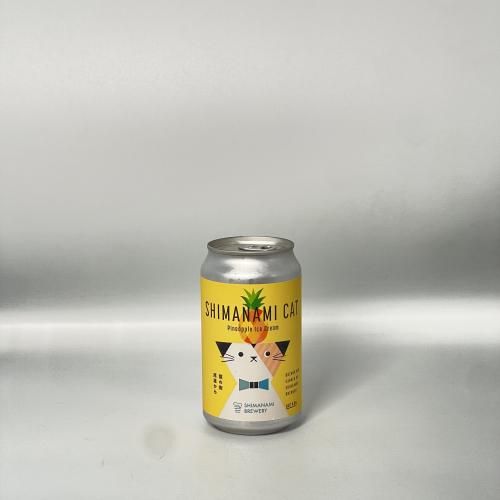ޤʤߥ֥꡼ ޤʤߥå ѥʥåץ륢꡼ / Shimanami Brewery Shimanami Cat Pineapple Ice Cream