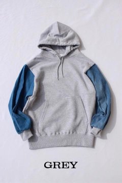 <img class='new_mark_img1' src='https://img.shop-pro.jp/img/new/icons20.gif' style='border:none;display:inline;margin:0px;padding:0px;width:auto;' />oddment/COMBI DENIM PULLOVER PARKA