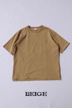 HEALTHKNIT/オープンエンドUSAコットン ベンチレーション スモックTシャツ 2色

