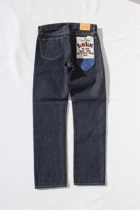 BLUE BLUE/PP01 セルビッチデニム スリムストレートジーンズ BLUE BLUE/PP01 セルビッチデニム スリムストレートジーンズ