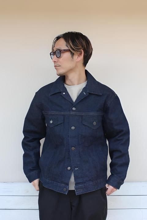 BLUE BLUE/セルビッチデニム 3RD TYPE トラッカージャケット BLUE BLUE/セルビッチデニム 3RD TYPE トラッカージャケット