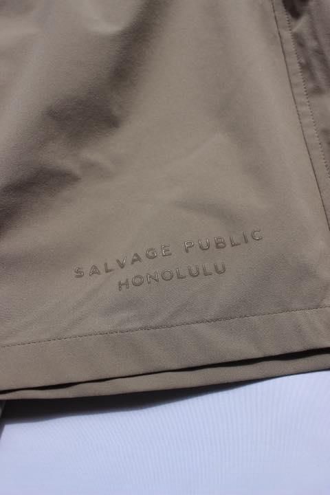 柔らかい SALVAGE PUBLIC Lanakila Shorts BLACK i9tmg.com.br