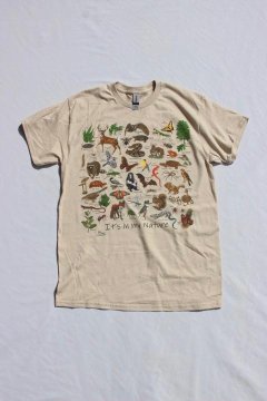 ATLAS SCREEN PRINTING/IT'S IN MY NATURE ADULT Tシャツ