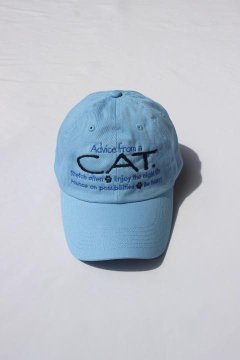 EARTH SUN MOON/ADVICE FROM CAT EMBROIDERED CAP