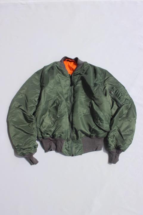 GREENBRIER INDUSTRIES/90's DEADSTOCK MA-1 FLIGHT JACKET MADE IN USA