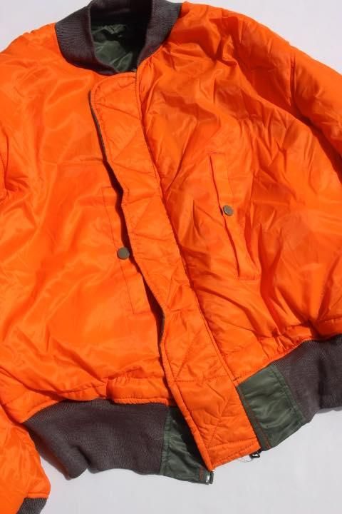 GREENBRIER INDUSTRIES/90's DEADSTOCK MA-1 FLIGHT JACKET MADE GREENBRIER INDUSTRIES/90's DEADSTOCK MA-1 FLIGHT JACKET MADE