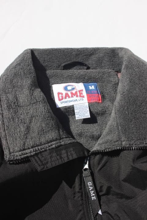 GAME SPORTSWEAR/THE THREE SEASONS JACKET BLK GAME SPORTSWEAR/THE THREE SEASONS JACKET BLK