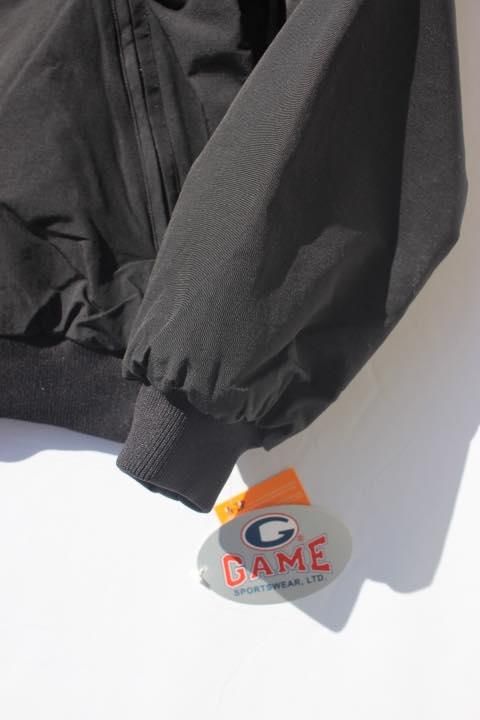 GAME SPORTSWEAR/THE THREE SEASONS JACKET BLK GAME SPORTSWEAR/THE THREE SEASONS JACKET BLK
