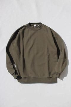 VESTI/365 OVER GIRO COLLO UNISEX OLIVE