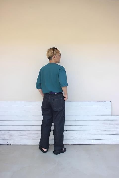 Sanca/BLACK DENIM 5P WIDE FIT