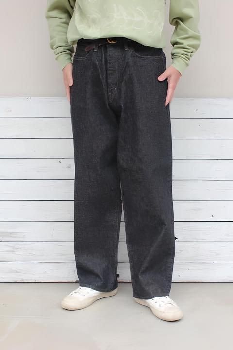 Sanca/BLACK DENIM 5P WIDE FIT
