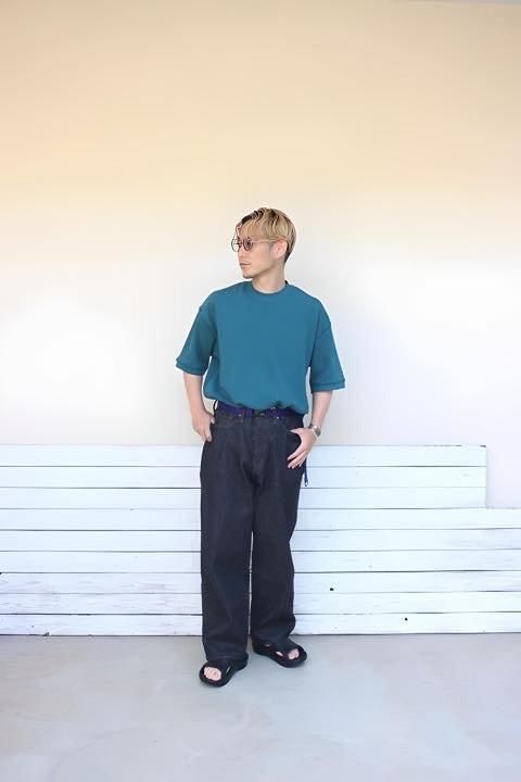 Sanca/BLACK DENIM 5P WIDE FIT