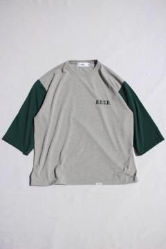 UNFRM OUTDOOR STANDARD/TRY COOL HEAVY WEIGHT U.O.S.D. 7/10 DRY T-SHIRT H.GRY