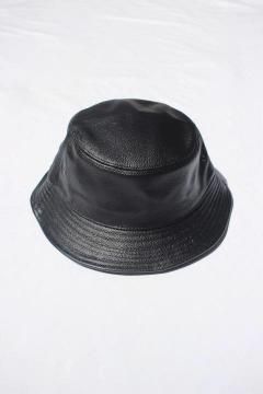 Emstate by Winner Caps/BLACK PEBBLE SIENNA LEATHER BUCKET HAT