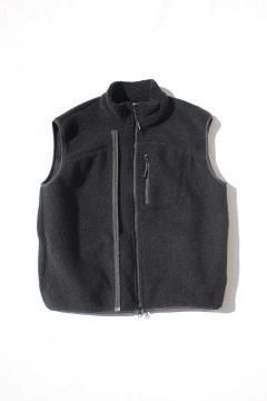 melple/Marced Wool Vest BLK