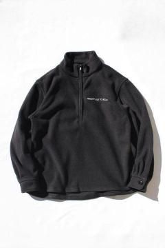 melple/Ocean Park Fleece Half Zip BLK