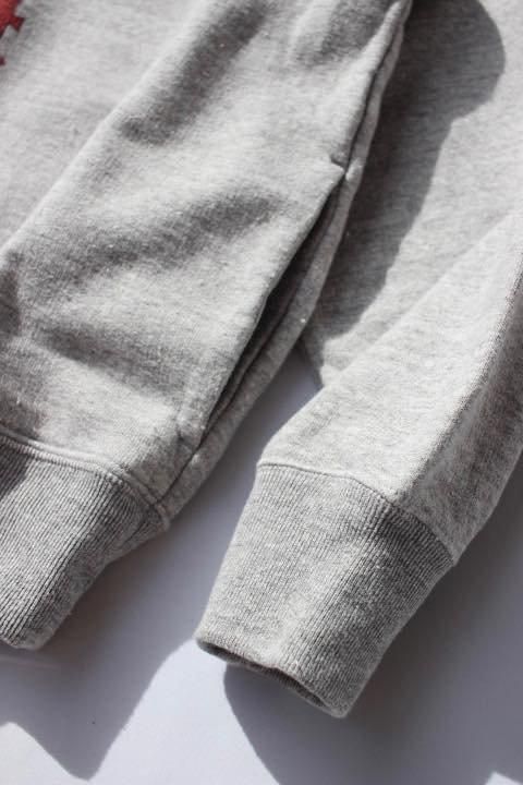 ハリウッドランチマーケット/OLDENGLISH クルーネックスウェット GRY