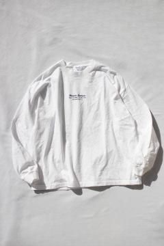 SALVAGE PUBLIC/Pigment L/S Tee(Hawaiian Quilting) WHT