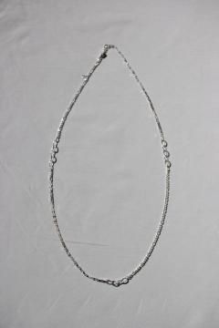 FEDERICO SILVER/#1131 VARIOUS CHAIN NECKLACE