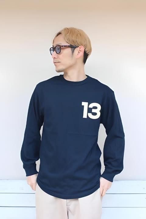 HIGH!STANDARD/13 STANDARD STATION ロングスリーブ Tシャツ NVY