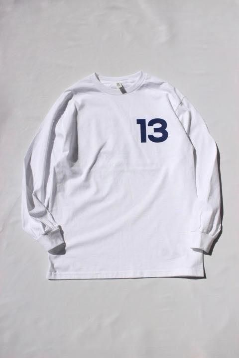 HIGH!STANDARD/13 STANDARD STATION ロングスリーブ Tシャツ WHT