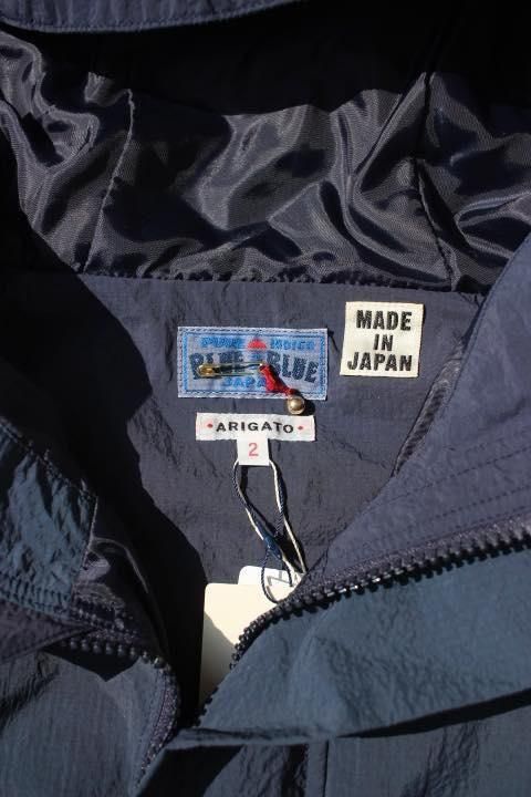 希少 美品 ナイキ× マルボンゴルフ コラボ アノラック ジャケット M ブルー 希少 美品 ナイキ× マルボンゴルフ コラボ アノラック