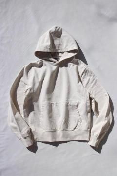 WALLA WALLA SPORT/ REVERSE WEAVE 13oz HOODIE NAT
