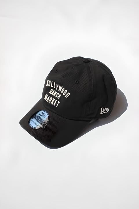 ミ*ン様 NEW ERA×HRM 9TWENTY ウィンドウサイン ロゴ キャッ NEW ERA×HRM/9TWENTY ウィンドウサイン ロゴ キャップ BLK