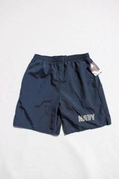 <img class='new_mark_img1' src='https://img.shop-pro.jp/img/new/icons14.gif' style='border:none;display:inline;margin:0px;padding:0px;width:auto;' />DEADSTOCK/U.S.Navy 8 Inch PT Shorts Made in USA by M.J Soffe