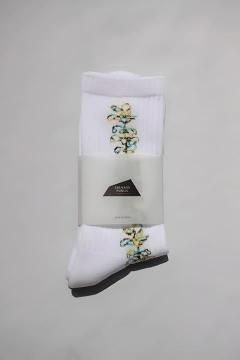 SALVAGE PUBLIC/Socks(LEI) WHT