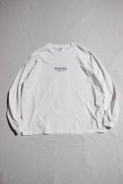 SALVAGE PUBLIC/Pigment L/S Tee(Hawaiian Quilting) WHT