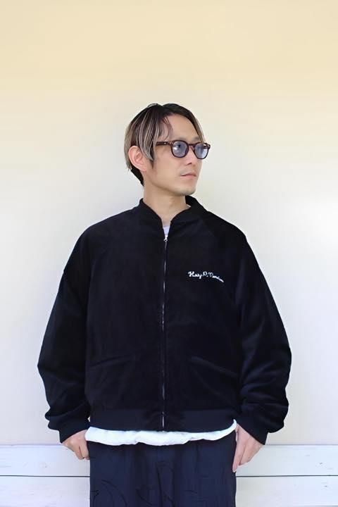 専用✨ショット ベロア スーベニアジャケット ボンバー パンサー ネイビー XLサイズ✨ショット ベロア スーベニアジャケット ボンバー パンサー