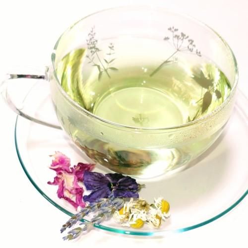 ラベンダー 花ブレンドハーブティー 自家製 無農薬 ｵﾘｼﾞﾅﾙ 信州うらさとハーブ園 無農薬 自家製 オリジナルブレンドハーブティー通販