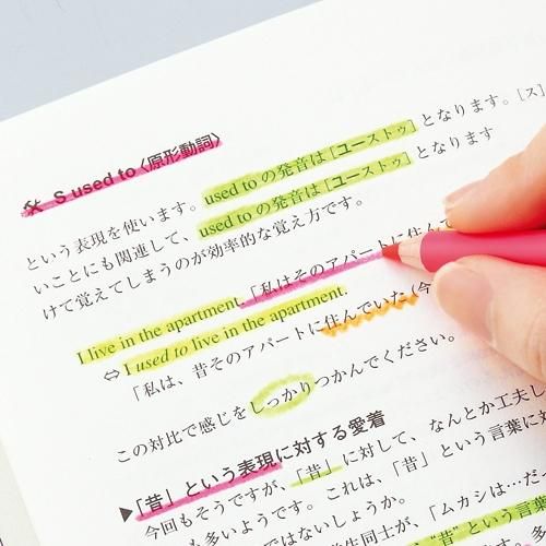 鉛筆の蛍光マーカー 1本RF017GR/RF017OR/RF017PK/RF017YE 鉛筆の蛍光マーカー 1本RF017GR/RF017OR/RF017PK/RF017YE