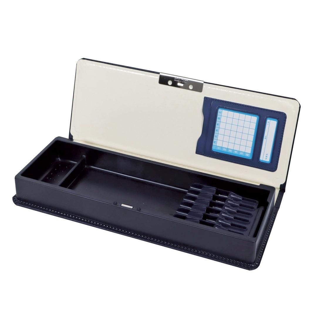 クラリーノ®︎｣製筆入（ネイビー）CX303NB | クツワ株式会社