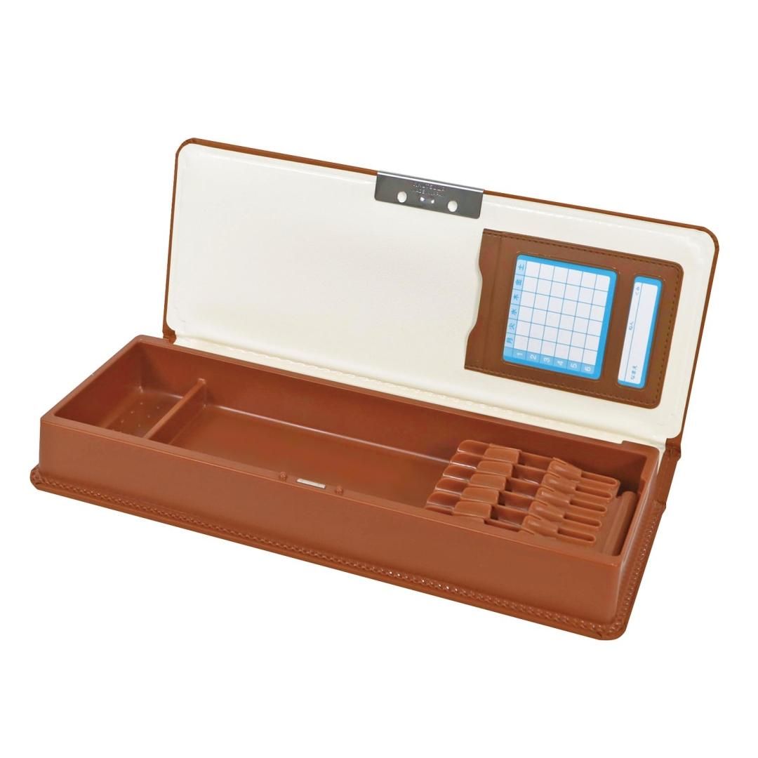 クラリーノ®︎｣製筆入（キャメル）CX303CA - kutsuwa-online