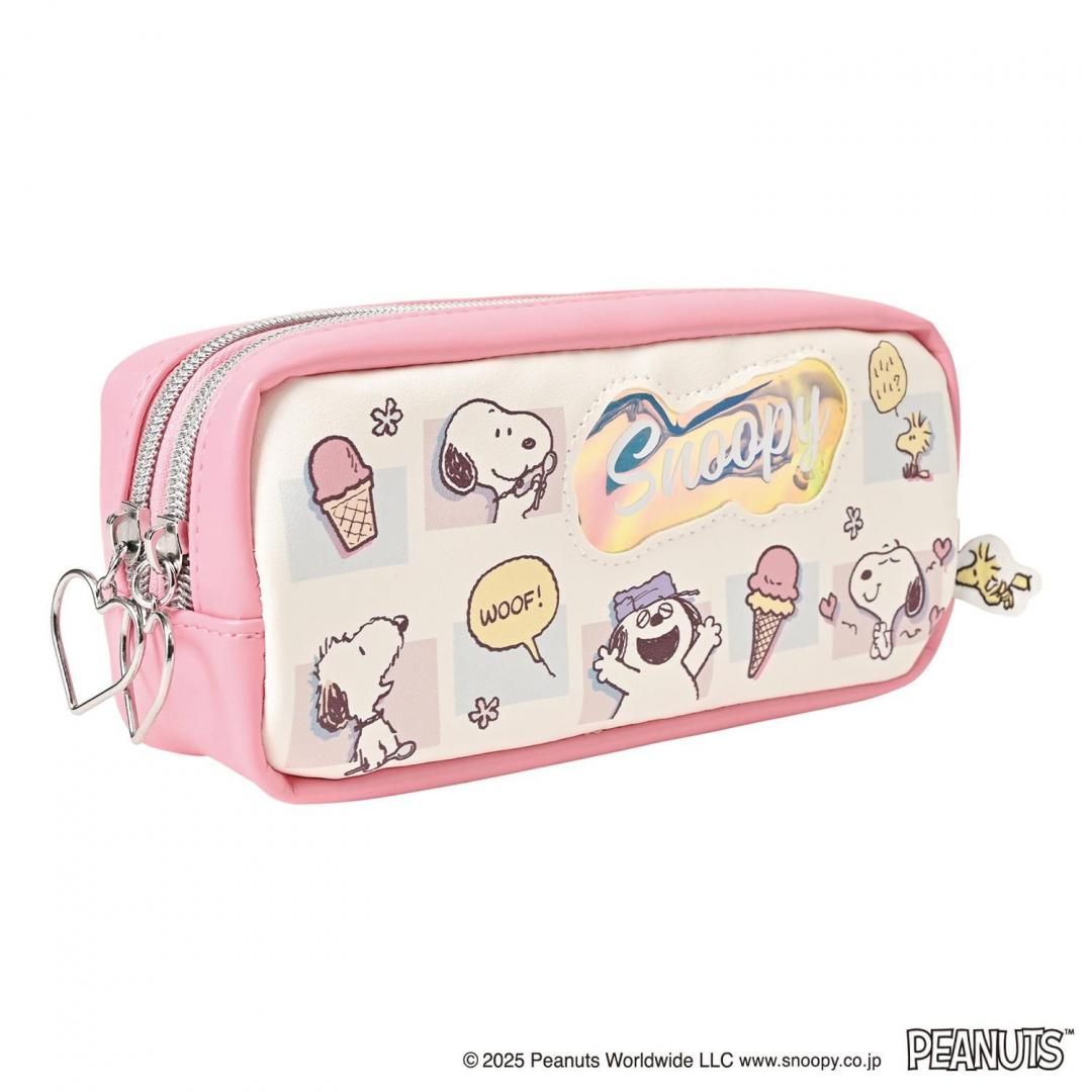 ペンケース(ピンク)678SQ | クツワ株式会社