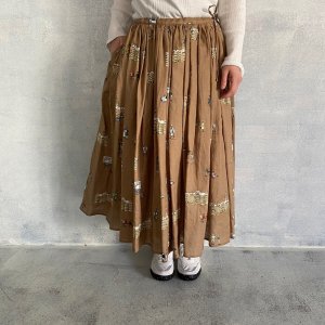 R&D.M.Co- OLDTIME ENGLAND GATHERSKIRT