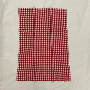 R&D.M.Co- GINGHAMCHECK KICTHENCLOTH red