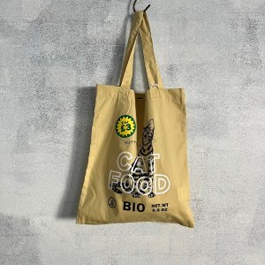 R&D.M.Co- CATFOOD TOTEBAG Custard