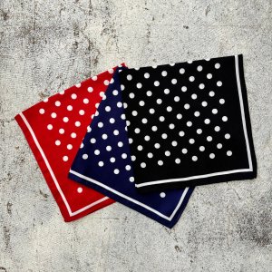 R&D.M.Co-POLA DOT SCARF<img class='new_mark_img2' src='https://img.shop-pro.jp/img/new/icons8.gif' style='border:none;display:inline;margin:0px;padding:0px;width:auto;' />