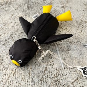 R&D.M.Co- STUFFED PENGUIN BAG