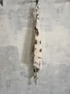 R&D.M.Co- G.G.T  GREAT GREEN THUMB GAUZE SHAWL