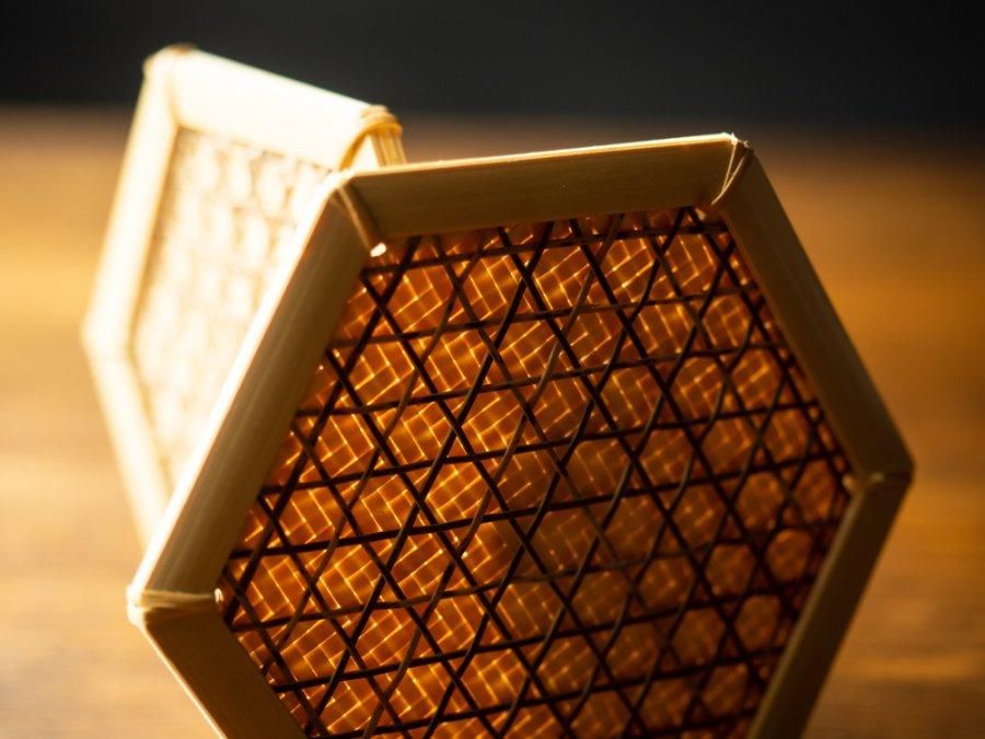 髙比良 護・竹工芸作品】｜ 竹のコースター ～Online Shop｜紅椿